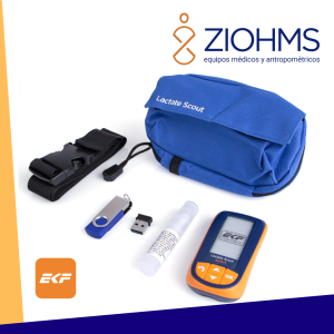 kit analizador de lactato portatil lactate scout