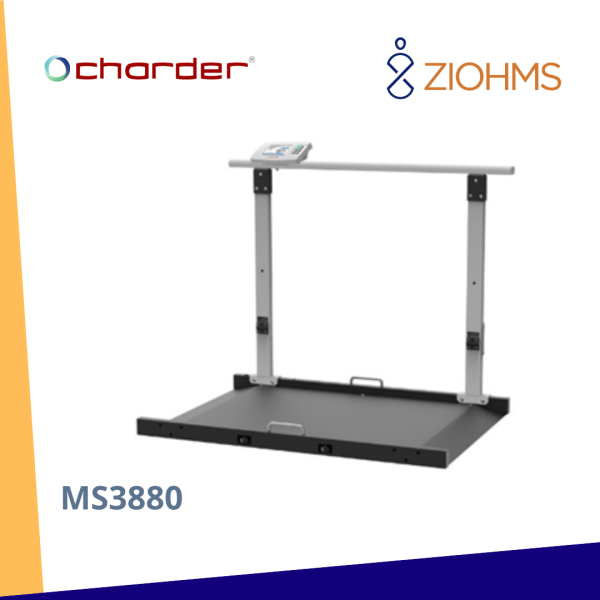 BALANZA DE PLATAFORMA PARA SILLAS DE RUEDA MARCA CHARDER MS3880